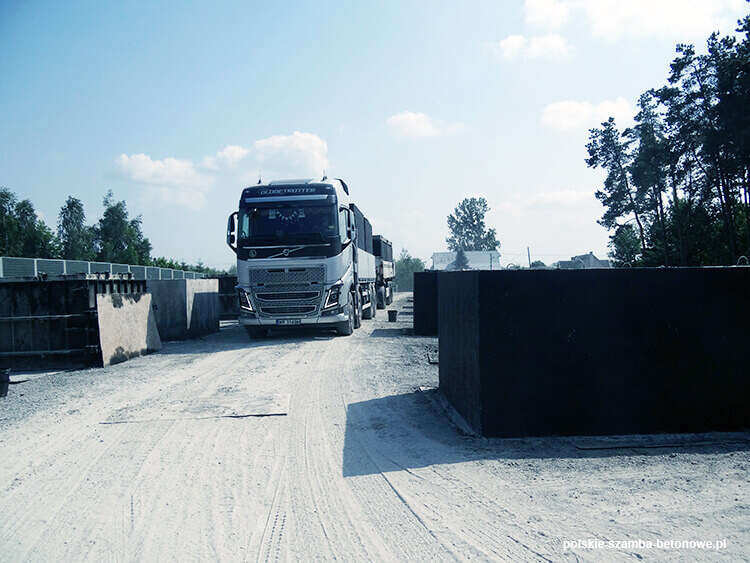 Transport szamb betonowych  w Świętochłowicach